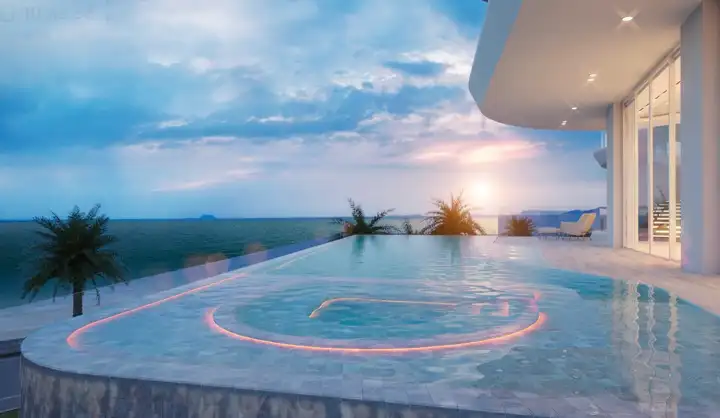 Asongkhai Luxury Pool Villa — вилла с бассейном у моря в Джомтьене, Паттайя