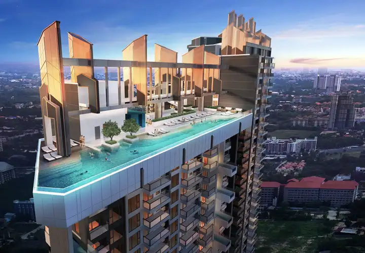 Copacabana Coral Reef Jomtien — высотный кондоминиум в Джомтьене, Паттайя
