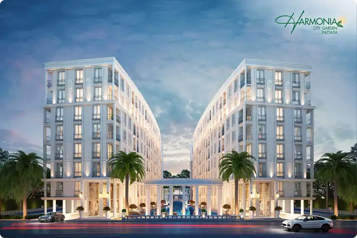 Harmonia City Garden — городской кондоминиум в Центральной Паттайе, Паттайя