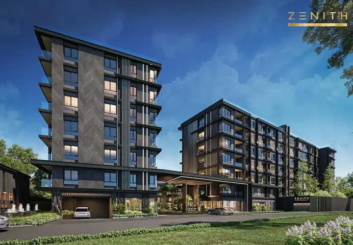 Zenith Pattaya — кондоминиум с онсэном на Пратамнаке, Паттайя