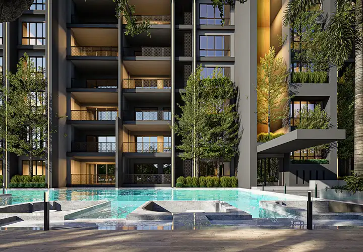 Zensiri Residence — кондоминиум для семей в Джомтьене, Паттайя